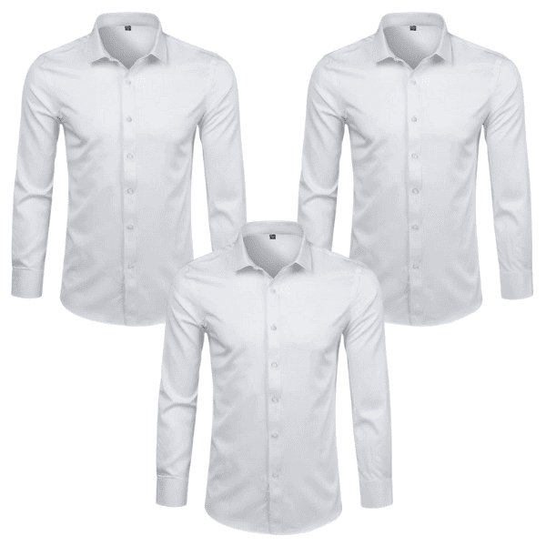 TechFlex™ Shirt – Buy 1 Get 3 Wrinkle-Free Dress Shirts