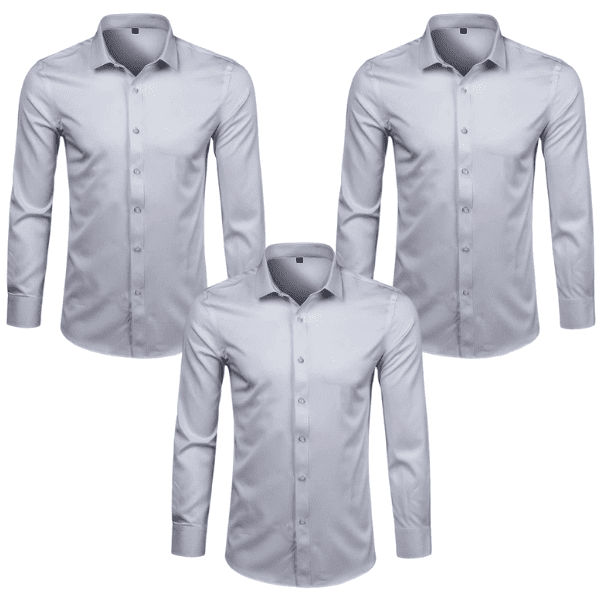 TechFlex™ Shirt – Buy 1 Get 3 Wrinkle-Free Dress Shirts